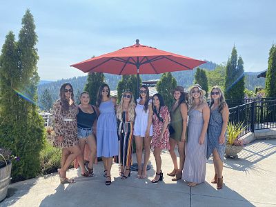 Bachelorette Wine Tour at Dirty Laundry Vineyard