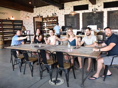 Seated Wine Tasting at Black Swift Vineyard 