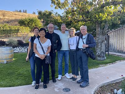 Friends at Hillside Winery 