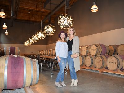 Wine Barrel & Cellar at Sandhill Winery 