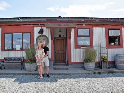 Vintage Building at The View Winery & Vineyard 