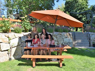 Picnic Area at Arrowleaf Cellars 