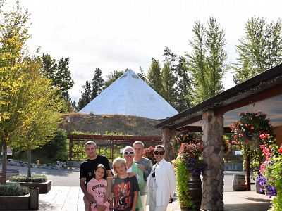 Fall at Summerhill Pyramid Winery 