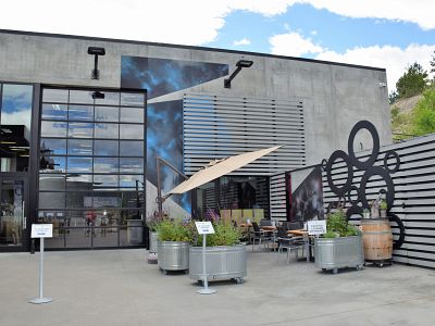 Patio at Okanagan Crush Pad 