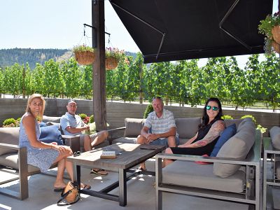 Outdoor Seated Wine Tasting at Little Engine Wines