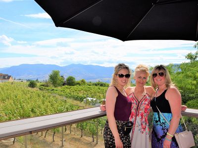 Lake and Vineyard Views at Bench 1775 Winery 