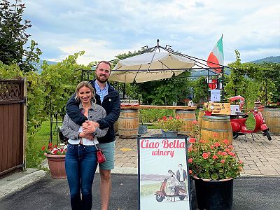 Garden Wine Tasting at Ciao Bella Estate Winery