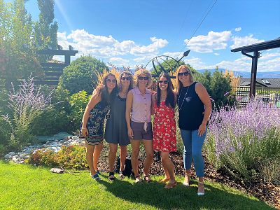 Patio Garden Restaurant at Lake Breeze Vineyards 