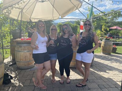 Bachelorette Garden Wine Tasting at Ciao Bella Winery 