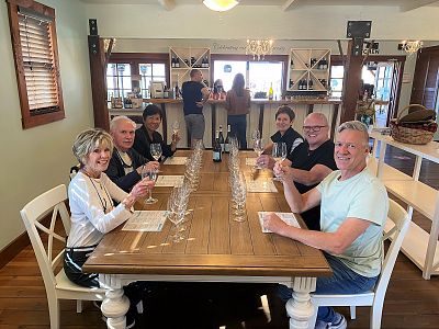 Seated Wine Tasting at Da Silva Vineyards 