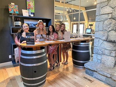 Ladies Wine Tasting at Sumac Ridge Estate Winery 