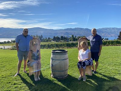 Estate Vineyard at Mt. Boucherie Estate Winery 