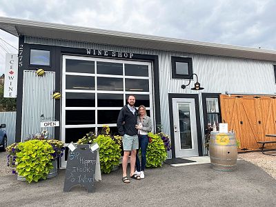 Wineshop Entrance at Beaumont Family Estate Winery 