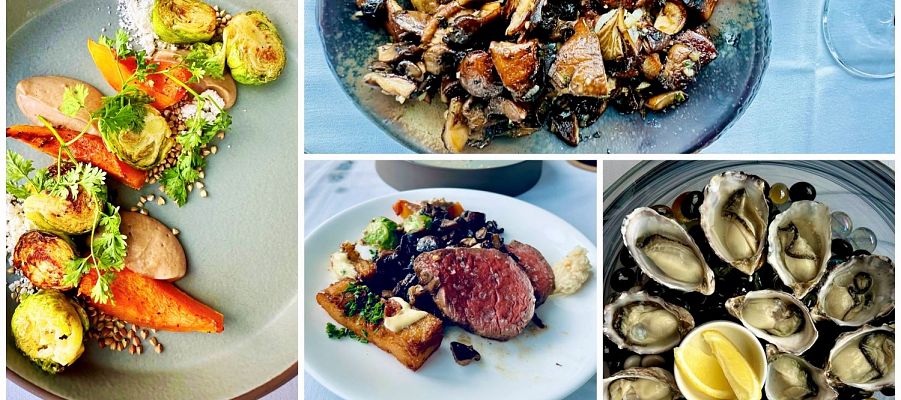 fine-dining-collage-with-sauted-mushroom-oysters-potato-latke-roasted-veggies-and-filet-mignon
